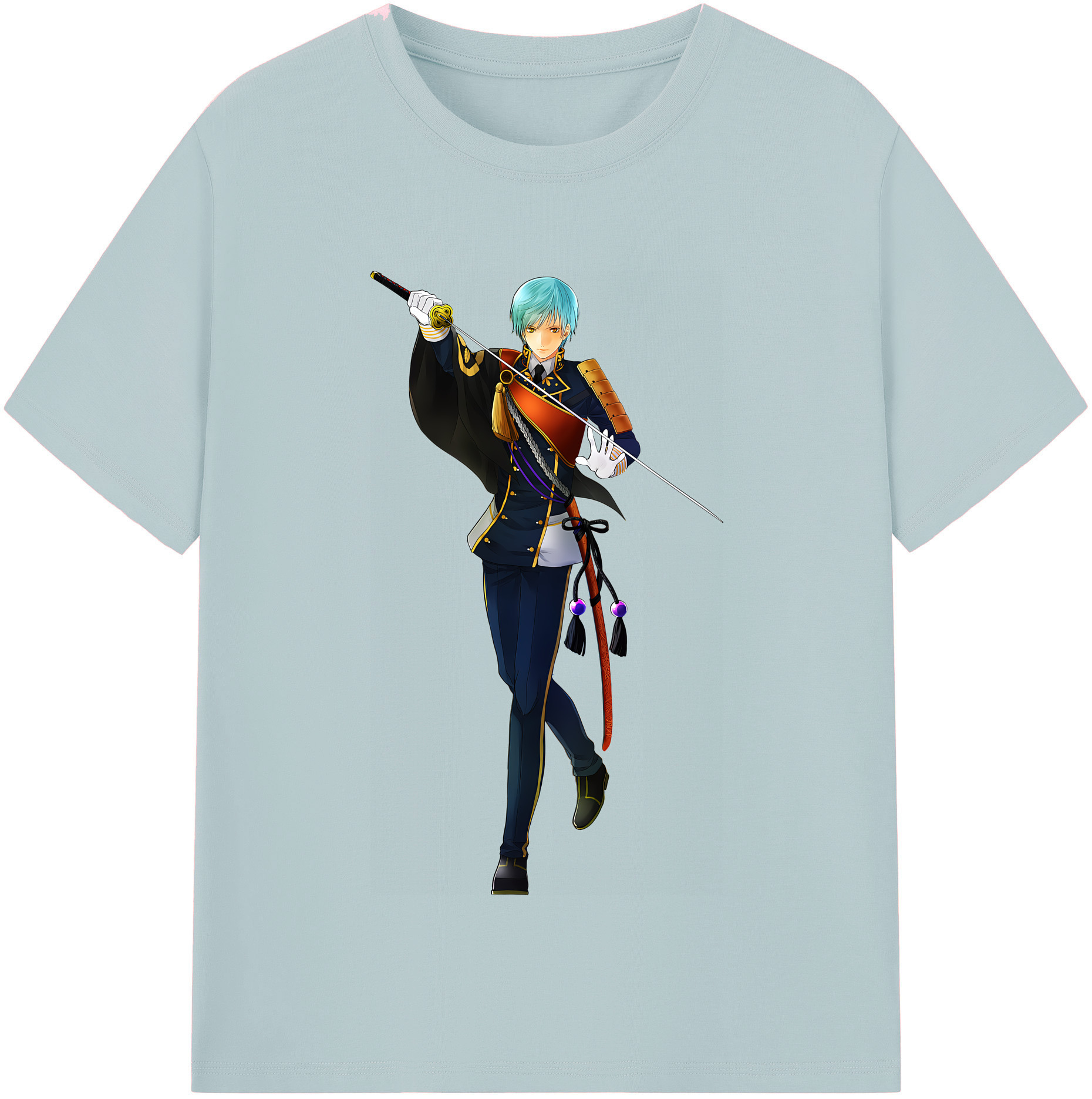 （画像用） 刀剣乱舞 Touken Ranbu 綿100％半袖Tシャツ（フロントプリント）